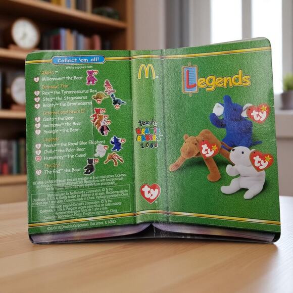 Humphrey The Camel Ty Teenie Beanie Baby Legend McDonalds Born May 19, 1994 - Picture 4 of 5